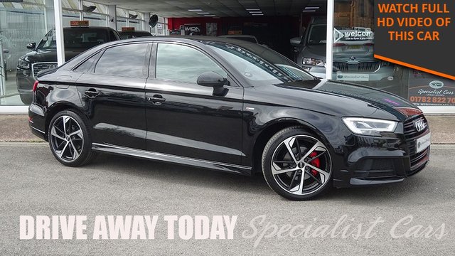 2019 AUDI A3 1.6 TDI BLACK EDITION 4d 114 BHP