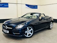 USED 2014 14 MERCEDES-BENZ SLK 2.1 SLK250 CDi BLUEEFFICIENCY AMG SPORT ROADSTER 204 BHP MASSIVE SPECIFICATION