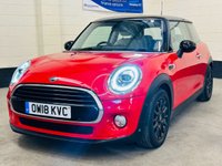 USED 2018 18 MINI HATCH COOPER 1.5 COOPER AUTOMATIC 3 DOOR 134 BHP INCREDIBLE SPEC-COLOUR COMBINATION