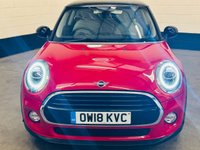 USED 2018 18 MINI HATCH COOPER 1.5 COOPER AUTOMATIC 3 DOOR 134 BHP INCREDIBLE SPEC-COLOUR COMBINATION