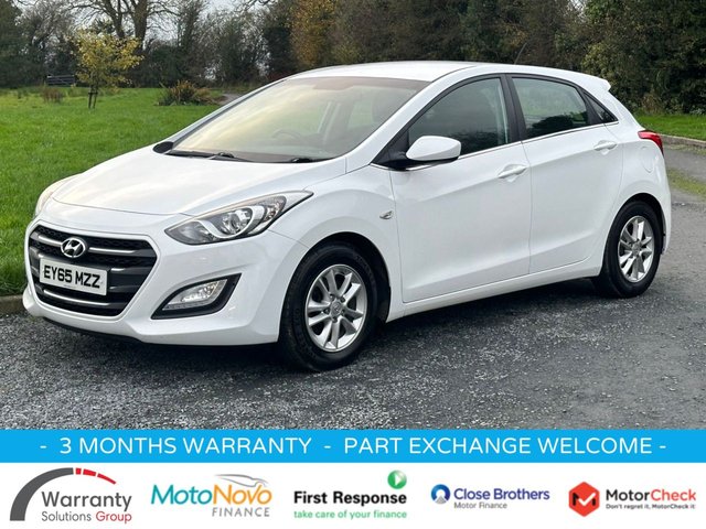 2015 65 Hyundai I30 1.6 CRDI SE BLUE DRIVE 5d 109 BHP