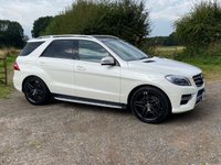 USED 2014 V MERCEDES-BENZ M-CLASS 3.0 ML350 BLUETEC AMG LINE PREMIUM 5d 258 BHP STUNNING CONDITION + NICE SPEC