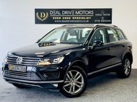 USED 2015 65 VOLKSWAGEN TOUAREG 3.0 V6 SE TDI BLUEMOTION TECHNOLOGY 5d 202 BHP SATNAV HEATED SEATS BLUETOOTH