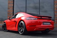 USED 2017 67 PORSCHE 718 2.5 CAYMAN S PDK 2d 345 BHP SPORTS EXHAUST / GUARDS RED