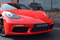 USED 2017 67 PORSCHE 718 2.5 CAYMAN S PDK 2d 345 BHP SPORTS EXHAUST / GUARDS RED