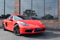 USED 2017 67 PORSCHE 718 2.5 CAYMAN S PDK 2d 345 BHP SPORTS EXHAUST / GUARDS RED