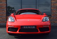 USED 2017 67 PORSCHE 718 2.5 CAYMAN S PDK 2d 345 BHP SPORTS EXHAUST / GUARDS RED