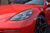 USED 2017 67 PORSCHE 718 2.5 CAYMAN S PDK 2d 345 BHP SPORTS EXHAUST / GUARDS RED