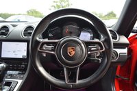 USED 2017 67 PORSCHE 718 2.5 CAYMAN S PDK 2d 345 BHP SPORTS EXHAUST / GUARDS RED