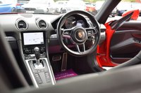 USED 2017 67 PORSCHE 718 2.5 CAYMAN S PDK 2d 345 BHP SPORTS EXHAUST / GUARDS RED