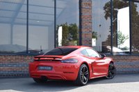 USED 2017 67 PORSCHE 718 2.5 CAYMAN S PDK 2d 345 BHP SPORTS EXHAUST / GUARDS RED