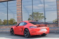 USED 2017 67 PORSCHE 718 2.5 CAYMAN S PDK 2d 345 BHP SPORTS EXHAUST / GUARDS RED