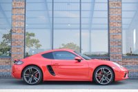 USED 2017 67 PORSCHE 718 2.5 CAYMAN S PDK 2d 345 BHP SPORTS EXHAUST / GUARDS RED