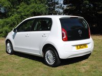 USED 2013 63 VOLKSWAGEN UP 1.0 HIGH UP 5d 74 BHP www.suffolkcarcentre.co.uk - Located at Ilketshall