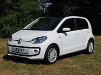 USED 2013 63 VOLKSWAGEN UP 1.0 HIGH UP 5d 74 BHP www.suffolkcarcentre.co.uk - Located at Ilketshall