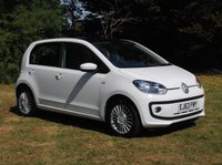 USED 2013 63 VOLKSWAGEN UP 1.0 HIGH UP 5d 74 BHP www.suffolkcarcentre.co.uk - Located at Ilketshall
