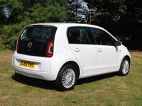 USED 2013 63 VOLKSWAGEN UP 1.0 HIGH UP 5d 74 BHP www.suffolkcarcentre.co.uk - Located at Ilketshall