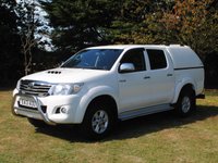 USED 2013 13 TOYOTA HI-LUX 2.5 HL3 4X4 D-4D DCB 142 BHP www.suffolkcarcentre.co.uk - Located at Ilketshall