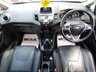 USED 2013 63 FORD FIESTA 1.0 TITANIUM 5d 124 BHP Finished in DEEP IMPACT BLUE with contrasting HEATED LEATHER interior trim. This Fiesta is a small car that you can really enjoy driving. Economical and cheap to run, stylish to look at and some great features. ZERO Road Tax, Heated Leather, Heated Screen, DAB, B/Tooth, Alloys, Cruise Control, Climate and more, makes this a must for the first time driver or small family. Serviced at 10 miles, 8668 miles, 19860 miles, 27009 miles, 33670 miles, 48211 miles, 67932 miles and at 74043 miles