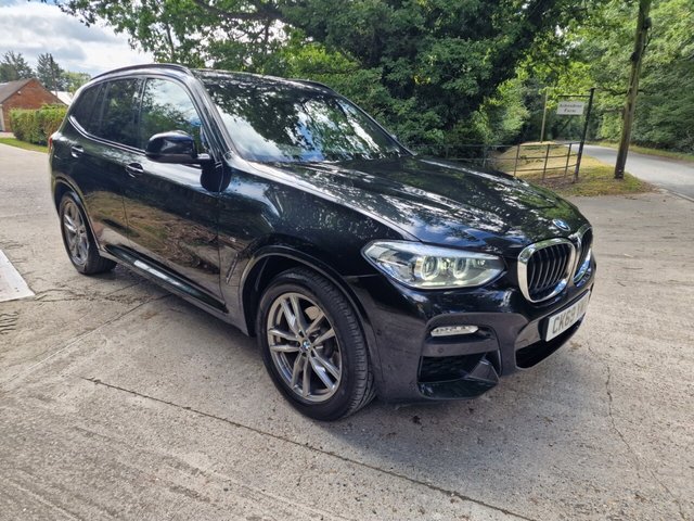 2019 69 BMW X3 2.0 XDRIVE20D M SPORT 5d AUTO 188 BHP