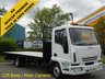 USED 2004 54 IVECO-FORD EUROCARGO 75E17 Flatbed 22ft Body Low mileage Colour coded cab Free uk Delivery  