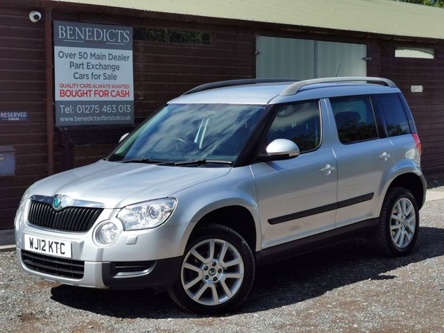2012 12 Skoda Yeti 1.8 ELEGANCE TSI 4WD 5d 160 BHP