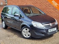 USED 2014 14 VAUXHALL ZAFIRA 1.8 EXCLUSIV 5d 120 BHP 