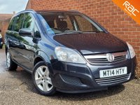 USED 2014 14 VAUXHALL ZAFIRA 1.8 EXCLUSIV 5d 120 BHP 