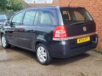 USED 2014 14 VAUXHALL ZAFIRA 1.8 EXCLUSIV 5d 120 BHP 