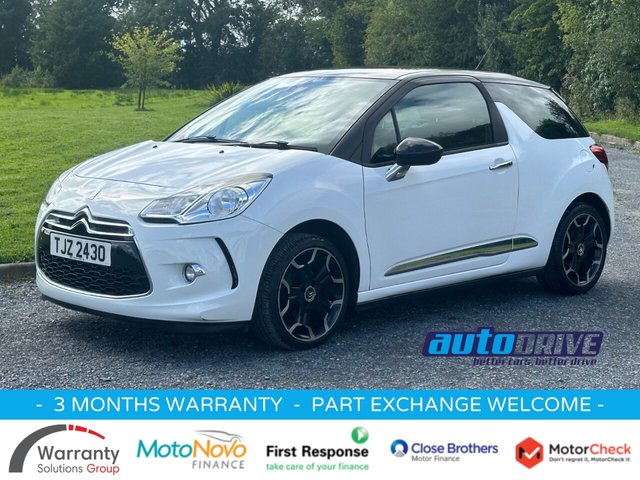 2012 Citroen DS3 1.6 DSTYLE PLUS 3d 120 BHP
