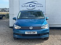 USED 2019 19 VOLKSWAGEN TOURAN 2.0 SE FAMILY TDI 5d 148 BHP www.suffolkcarcentre.co.uk - Located at Lowestoft