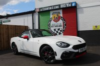 USED 2018 18 ABARTH 124 1.4 SPIDER MULTIAIR 2d 168 BHP VIEW AND RESERVE ONLINE,DIRECT FROM OUR WEBSITE