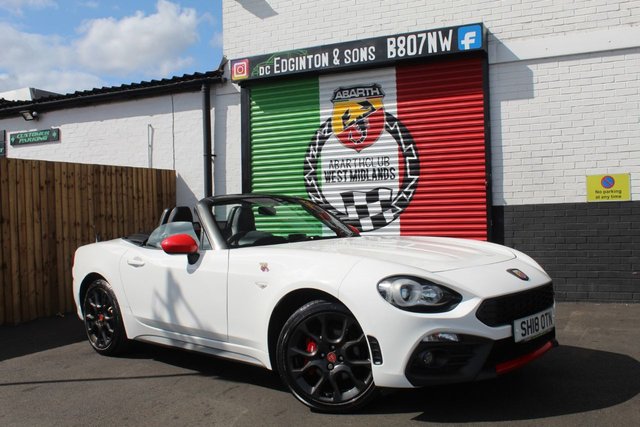 2018 18 Abarth 124 1.4 SPIDER MULTIAIR 2d 168 BHP