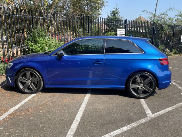2015 15 AUDI A3 S3 QUATTRO 3d 296 BHP RARE 3 DOOR S3 SEPANG BLUE