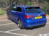 USED 2015 15 AUDI A3 S3 QUATTRO 3d 296 BHP RARE 3 DOOR S3 SEPANG BLUE