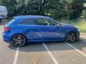 USED 2015 15 AUDI A3 S3 QUATTRO 3d 296 BHP RARE 3 DOOR S3 SEPANG BLUE