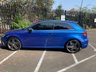 USED 2015 15 AUDI A3 S3 QUATTRO 3d 296 BHP RARE 3 DOOR S3 SEPANG BLUE