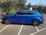 USED 2015 15 AUDI A3 S3 QUATTRO 3d 296 BHP RARE 3 DOOR S3 SEPANG BLUE