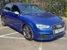 USED 2015 15 AUDI A3 S3 QUATTRO 3d 296 BHP RARE 3 DOOR S3 SEPANG BLUE