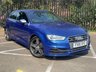 USED 2015 15 AUDI A3 S3 QUATTRO 3d 296 BHP RARE 3 DOOR S3 SEPANG BLUE