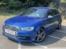 USED 2015 15 AUDI A3 S3 QUATTRO 3d 296 BHP RARE 3 DOOR S3 SEPANG BLUE
