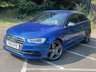 USED 2015 15 AUDI A3 S3 QUATTRO 3d 296 BHP RARE 3 DOOR S3 SEPANG BLUE