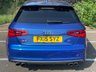 USED 2015 15 AUDI A3 S3 QUATTRO 3d 296 BHP RARE 3 DOOR S3 SEPANG BLUE