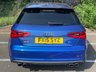 USED 2015 15 AUDI A3 S3 QUATTRO 3d 296 BHP RARE 3 DOOR S3 SEPANG BLUE
