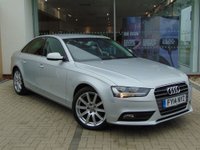 USED 2014 14 AUDI A4 1.8 TFSI SE TECHNIK 4d 168 BHP Great Value A4 That Is ULEZ Compliant With A Host Of Equipment And Full Service History !