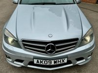 USED 2009 09 MERCEDES C-CLASS 6.2L C63 AMG 5d AUTO 451 BHP 