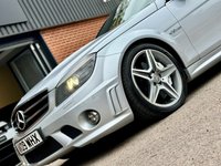 USED 2009 09 MERCEDES C-CLASS 6.2L C63 AMG 5d AUTO 451 BHP 
