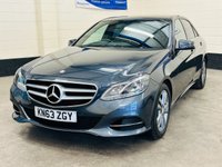 USED 2013 63 MERCEDES-BENZ E-CLASS 2.1 E220 CDi SE 4 DOOR 168 BHP HT'D LEATHER NAVIGATION PARK ASSIST