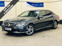 USED 2013 63 MERCEDES-BENZ E-CLASS 2.1 E220 CDi SE 4 DOOR 168 BHP HT'D LEATHER NAVIGATION PARK ASSIST