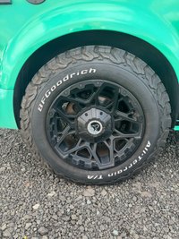 USED 2018 18 VOLKSWAGEN TRANSPORTER T6 CAMPER 2.0 T28 TDI P/V STARTLINE BMT 83 BHP UNIQUE ONE OF A KIND VW TRANSPORTER T28 2.0 TDI IN MINT GREEN WITH WOLFRACE WHEELS AND BF GOODRICH OFF ROAD TYRES